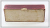 Pflueger Four Brothers Neverfail Under Water Minnow In Maroon Box