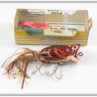 Arbogast Seein's Believin' Sparrow 3/8 Oz Hula Popper Lure In Box