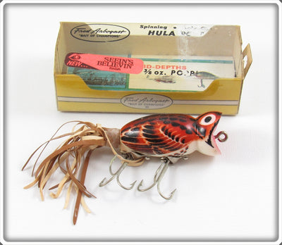 Arbogast Seein's Believin' Sparrow 3/8 Oz Hula Popper Lure In Box
