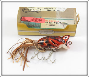 Arbogast Seein's Believin' Sparrow 3/8 Oz Hula Popper Lure In Box