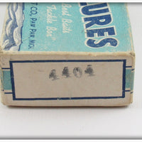 Paw Paw Lucky Lures Red & White Wobbler In Box 4404