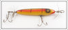 Vintage Moonlight Yellow Perch Torpedo Lure