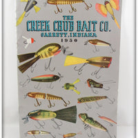 Vintage 1950 Creek Chub Bait Co Catalog