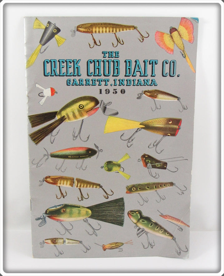 Vintage 1950 Creek Chub Bait Co Catalog