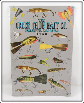 Vintage 1950 Creek Chub Bait Co Catalog