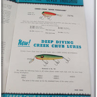 1950 Creek Chub Bait Co Catalog