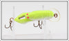 Rebel Chrome & Chartreuse Crawdad Shallow Floater