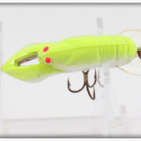 Rebel Chrome & Chartreuse Crawdad Shallow Floater