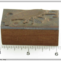 Creek Chub Crawdad Printer's Block