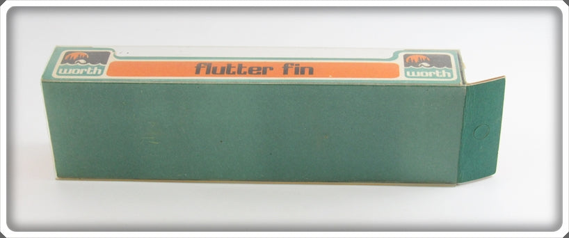 Vintage Worth Green With Yellow Spots Flutter Fin Lure In Box For Sale ...