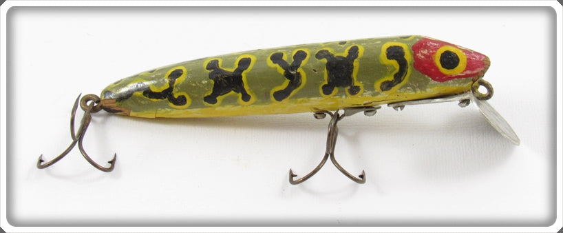 Vintage Kimmich Bait Company Frog Swimming Minnow Lure 