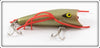 Vintage Penn Dart Gold White Spots Kentucky Babe Lure