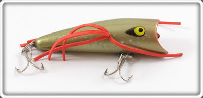 Vintage Penn Dart Gold White Spots Kentucky Babe Lure
