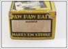 Paw Paw Baits Make 'Em Strike Box Lid