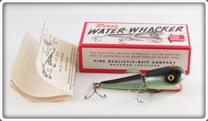 Piro Realistic Bait Co Insect Blue Green Water Whacker Lure In Box