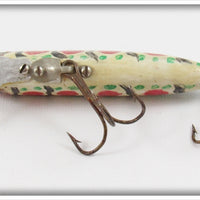 Kimmich Bait Company Red & Green Spotted Swimming Minnow