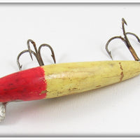 Kimmich Bait Company Red & White Swimming Minnow
