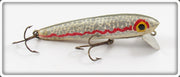Vintage Kimmich Bait Silver Spotted Swimming Minnow Lure