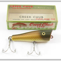 Creek Chub Golden Shiner Simmon's Special Lure In Box 04 Special