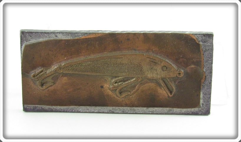 Vintage Creek Chub Viper Printing Plate