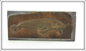 Vintage Creek Chub Viper Printing Plate