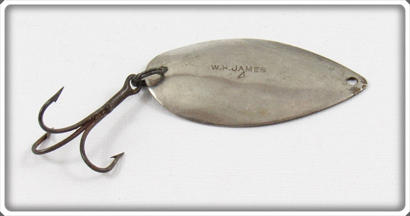 Vintage William H James No. 4 Spoon Lure