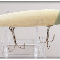 Creek Chub Slant Blue Head White Body No Eye Pikie Lure 710