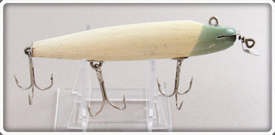 Creek Chub Slant Blue Head White Body No Eye Pikie Lure 710