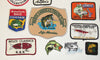 Lot Of 38 Patches: NFLCC, Lures, Fishing Clubs, Etc