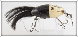 Vintage Creek Chub Black White Head Dinger 5611 Special Lure