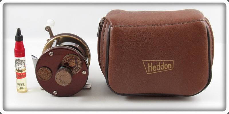 Vintage Heddon Heritage 30 Mark 111 Bait Casting Reel In Case For