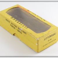 Arbogast Yellow Shore Yellow Belly Wood Jitterbug In Intro Box