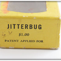 Arbogast Yellow Shore Yellow Belly Wood Jitterbug In Intro Box