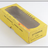 Arbogast Yellow Shore Yellow Belly Wood Jitterbug In Intro Box