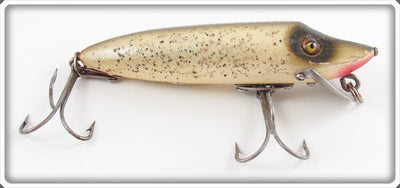 Vintage Heddon Silver Flitter Baby Vamp Lure 7409SS