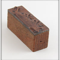 Heddon Vamp Printer's Block