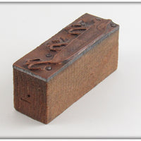 Heddon Vamp Printer's Block