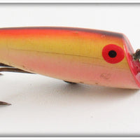 South Bend Best O Luck Rainbow Fly Rod Surface Wobbler Lure