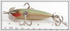 Pflueger Natural Chub Scale Three Hook Neverfail Minnow