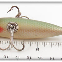 Pflueger Natural Chub Scale Three Hook Neverfail Minnow