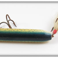 Stan Gibbs Blue Back Silver Scale Cast A Lure Surface Popper