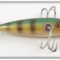 Pflueger Natural Perch Scale Three Hook Neverfail Minnow Lure