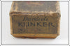 Lou J Eppinger Inc Red & White Dardevle Klinker In Box