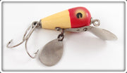 Vintage Tropical Bait Co. Red & White Little Guppy Lure