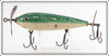 Ypsilanti Bait Co Green & White Ypsi Minnow