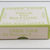 Creek Chub Black Trout Size Fly Rod Dingbat In Unmarked Box