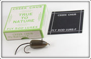 Creek Chub Grey Mouse Fly Rod Mouse Lure In Unmarked Box