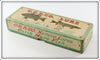 Creek Chub Perch Finish Husky Musky Empty End Label Box 601