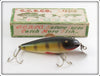 Vintage Creek Chub Perch Wiggler In Unmarked Box 