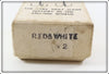 Percy Haver Red & White Bright Twin In Box
